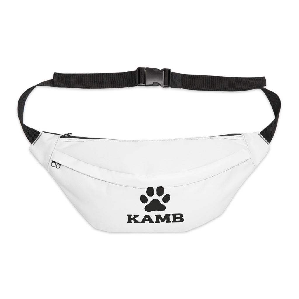 Kamb Paw Print Large Fanny Pack — Dog Lover Waist Bag