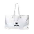Kamb Paw Logo Weekender Bag — Large Dog Lover Travel Tote