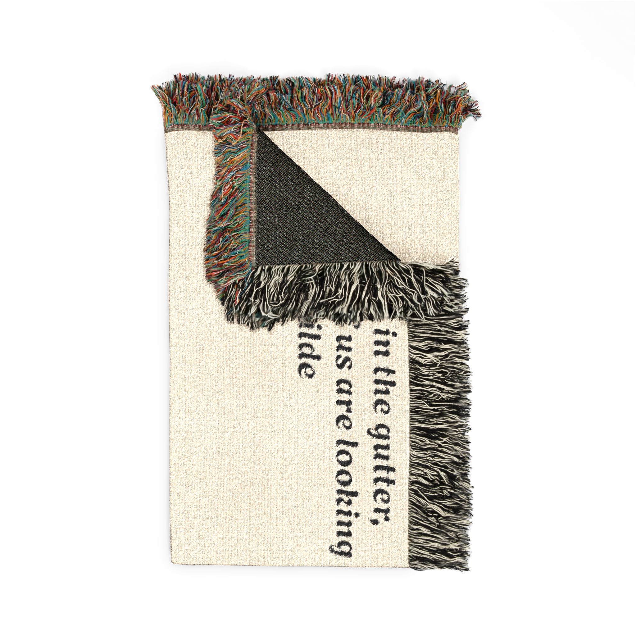 Personalized Pet Quote Woven Blanket — "There are still is this together" Throw for Dog Lovers