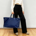 Large Capacity Women'S Straw Casual Tote Bag with Zipper Closure Polyester Lining Fashion Luxury Design