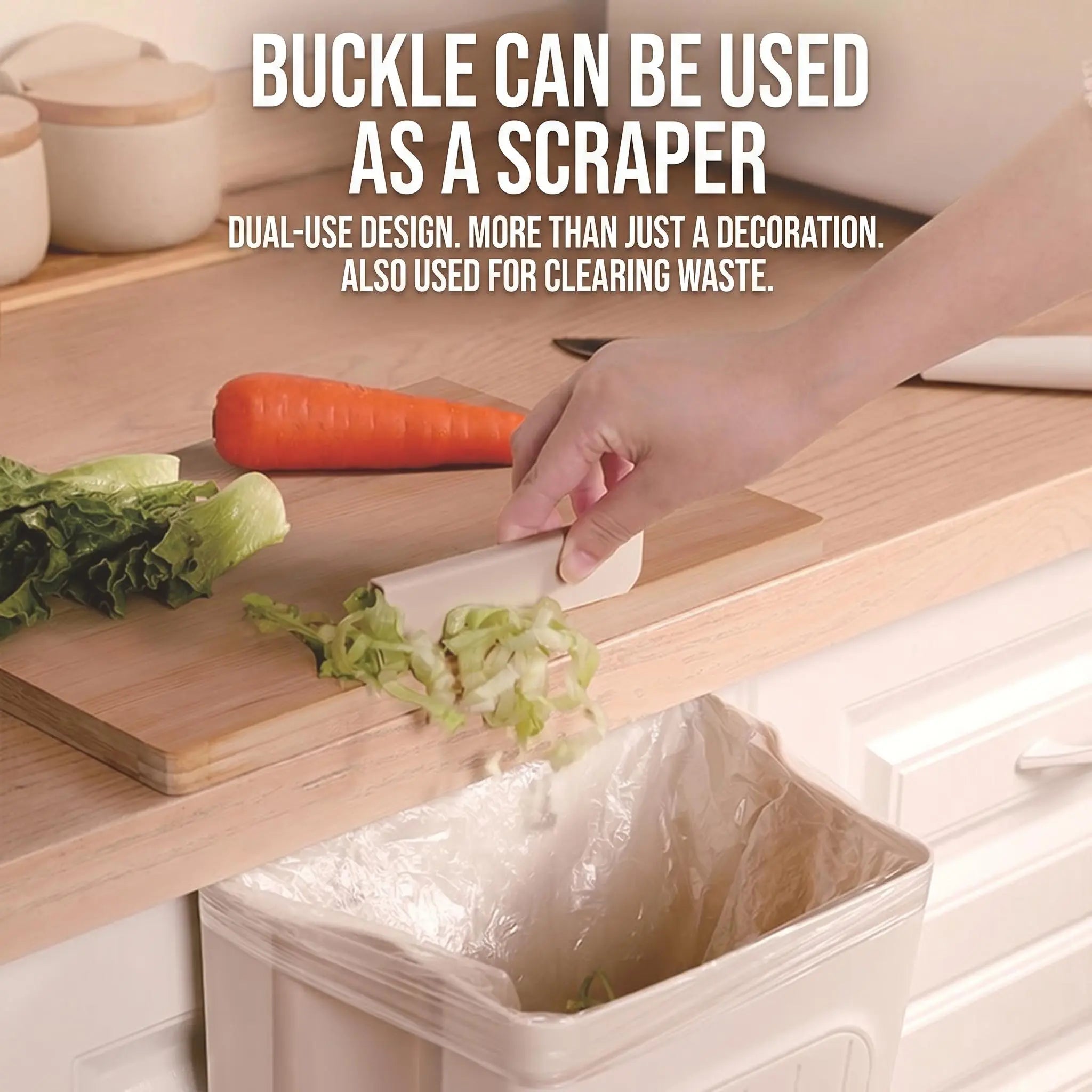 Versatile Collapsible Hanging Kitchen Trash Can - Space-Saving Foldable Rubbish Bin for Home and Bathroom (11L)