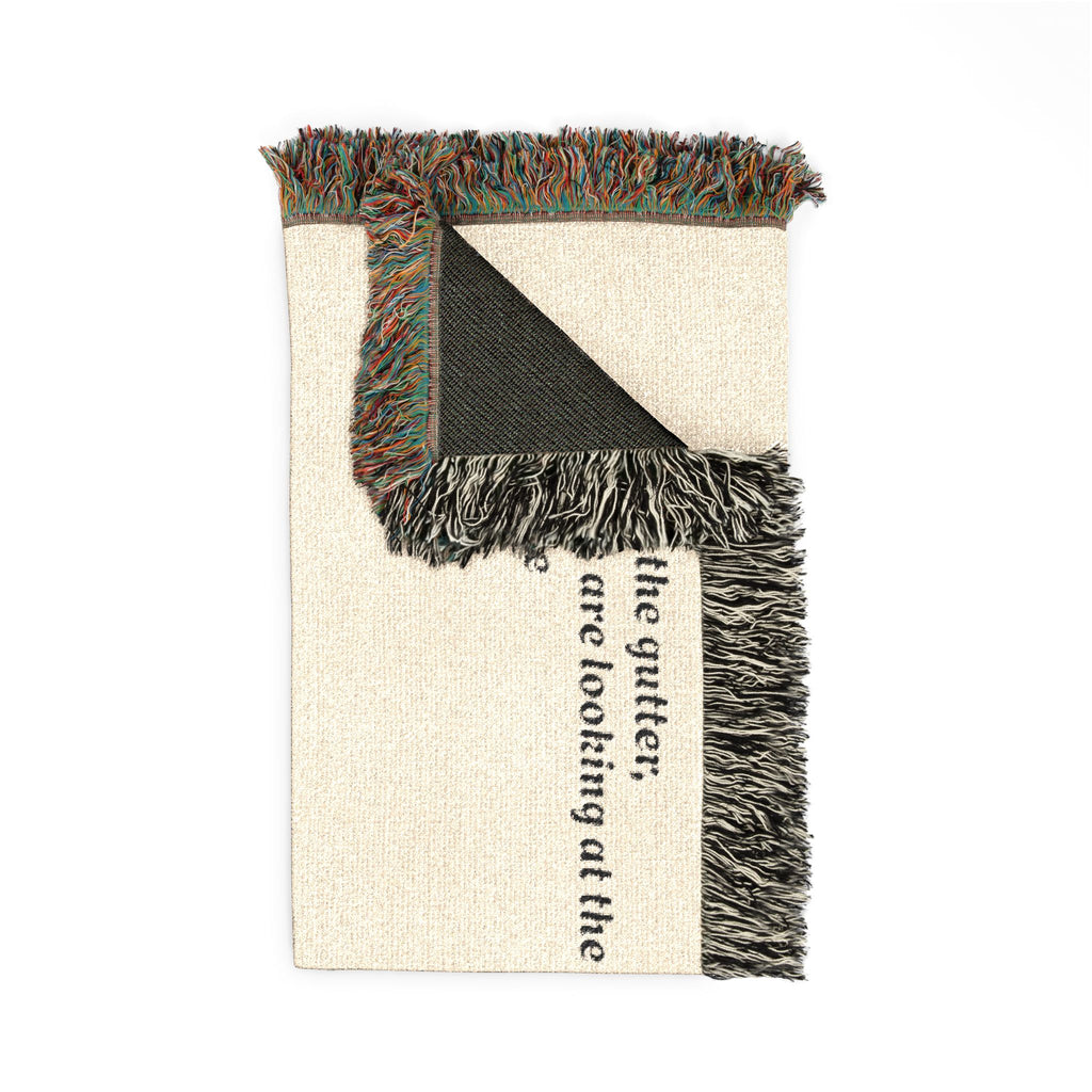 Personalized Pet Quote Woven Blanket — "There are still is this together" Throw for Dog Lovers