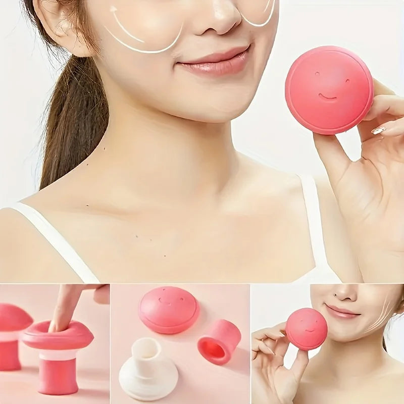 1-5Pcs Silicone Face Lifting Massager V-Line Muscle Trainer Double Chin Reducer Facial Yoga Tool Alcohol-Free Smiling Exerciser